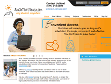 Tablet Screenshot of akaritutoring.com